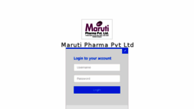 What Maruti.pharmasoftwares.com website looked like in 2018 (5 years ago)