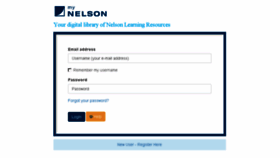 What Mynelson.com website looked like in 2018 (5 years ago)