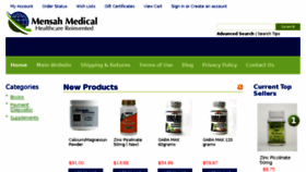What Mensahmedicalstore.com website looked like in 2018 (5 years ago)