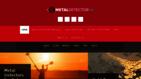 What Metaldetectorsa.co.za website looked like in 2018 (5 years ago)