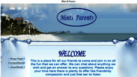 What Mintiandparents.com website looked like in 2018 (5 years ago)