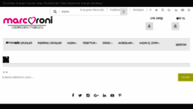 What Marcoroni.com website looked like in 2018 (5 years ago)