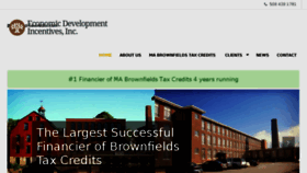 What Mabrownfieldstaxcredit.com website looked like in 2018 (5 years ago)