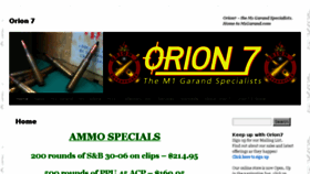 What M1garand.com website looked like in 2018 (5 years ago)