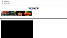 What My.smithmicro.com website looked like in 2018 (5 years ago)