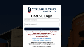 What Mycsu.columbusstate.edu website looked like in 2018 (5 years ago)
