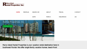 What Marcorentalproperty.com website looked like in 2018 (5 years ago)