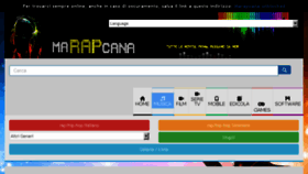 What Marapcana.life website looked like in 2018 (5 years ago)