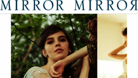 What Mirrormirror.jp website looked like in 2018 (5 years ago)