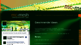 What Mc-mesh.de website looked like in 2018 (5 years ago)