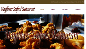 What Mayflowerseafoodws.com website looked like in 2018 (5 years ago)
