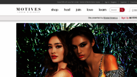 What Motivescosmetics.com website looked like in 2018 (5 years ago)