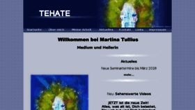 What Medium-und-heiler-tehate.de website looked like in 2018 (5 years ago)