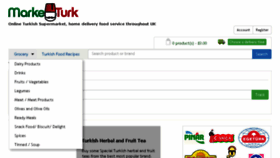 What Marketurk.co.uk website looked like in 2018 (5 years ago)