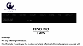 What Mindprolabs.com website looked like in 2018 (5 years ago)