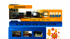 What Megacomp.pl website looked like in 2018 (5 years ago)
