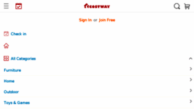 What M.costway.com website looked like in 2018 (5 years ago)