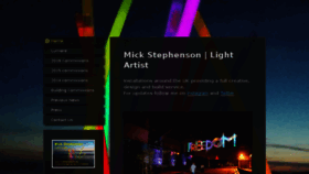 What Mickstephenson.net website looked like in 2018 (5 years ago)