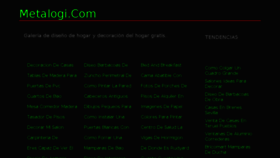 What Metalogi.com website looked like in 2018 (5 years ago)