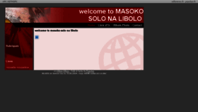 What Masoko.populus.org website looked like in 2018 (5 years ago)