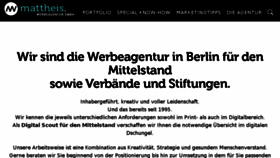What Mattheis-berlin.de website looked like in 2018 (5 years ago)