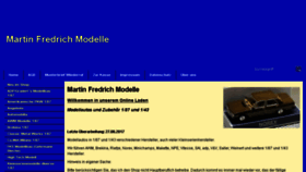 What Mfredrichmodelle.de website looked like in 2018 (5 years ago)