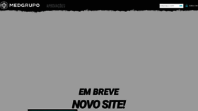 What Medgrupo.com.br website looked like in 2018 (5 years ago)
