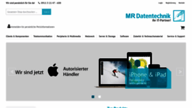 What Mr-daten-shop.de website looked like in 2018 (5 years ago)