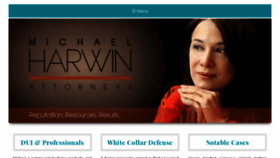 What Michaelharwinlaw.com website looked like in 2018 (5 years ago)
