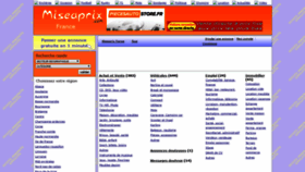 What Miseaprix.com website looked like in 2018 (5 years ago)