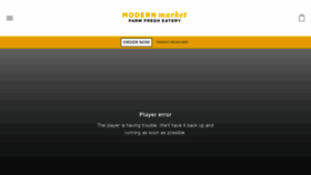 What Modmarket.com website looked like in 2018 (5 years ago)