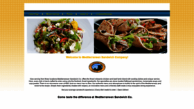 What Mediterraneansandwich.com website looked like in 2018 (5 years ago)