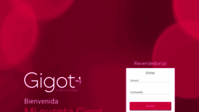 What Micuenta.gigot.com.ar website looked like in 2018 (5 years ago)