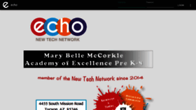 What Mccorkle.echo-ntn.org website looked like in 2018 (5 years ago)
