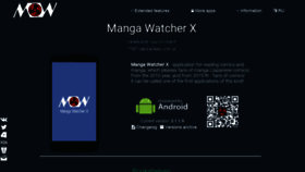 What Mangawatcherx.com website looked like in 2018 (5 years ago)