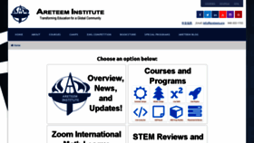 What Mathzoom.org website looked like in 2018 (5 years ago)