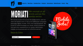 What Moriati.co.uk website looked like in 2018 (5 years ago)