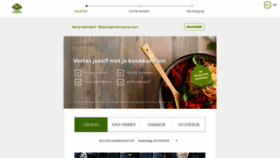 What Mijnfoodbag.foodbag.be website looked like in 2018 (5 years ago)