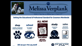 What Melissaverplank.com website looked like in 2018 (6 years ago)