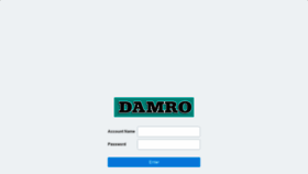 What Mail.damro.com website looked like in 2018 (5 years ago)
