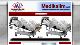 What Medikalim.net website looked like in 2018 (5 years ago)