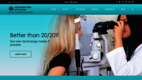 What Mountainviewoptometry.com website looked like in 2018 (5 years ago)