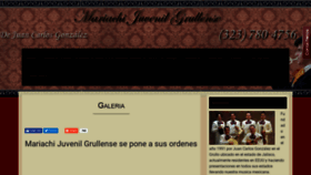What Mariachigrullenseonline.com website looked like in 2018 (5 years ago)