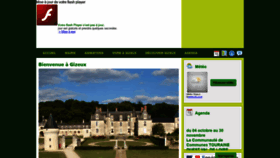 What Mairie-gizeux.fr website looked like in 2018 (5 years ago)