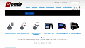 What Merbim.com.tr website looked like in 2018 (5 years ago)