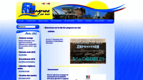 What Mairie-langrune-sur-mer.fr website looked like in 2018 (5 years ago)