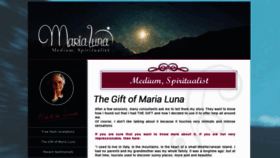 What Marialuna-us.com website looked like in 2018 (5 years ago)