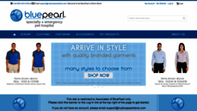 What Mybluepearlstore.com website looked like in 2018 (5 years ago)