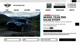 What Motorwerksmini.com website looked like in 2018 (5 years ago)