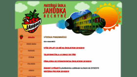 What Msjahudka.cz website looked like in 2018 (5 years ago)